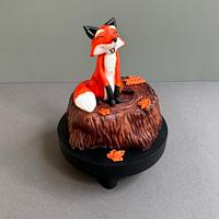 Cake topper Fox