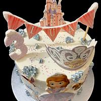 Princesa Sofía cake 