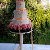 Wedding/Engagement Cake @THE CAKE THEORY SILIGURI 