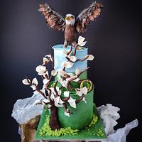 Eagle cake