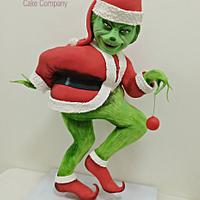 the grinch cake