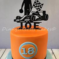 Mclaren Formula 1 cake