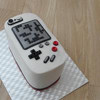 Retro Tetris cake 