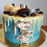 Cake for chef