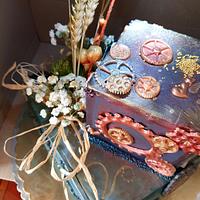 Wedding present cake