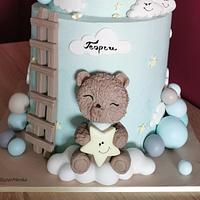 Teddy bears cake