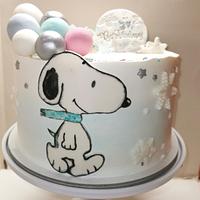 Snoopy Cake 