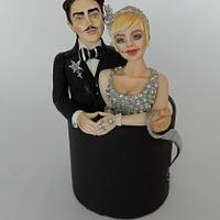 Wedding topper inspired by Great Gatsby 