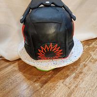 BMX racing helmet