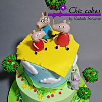 Peppa Pig cake