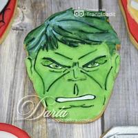 Superheroes cookies