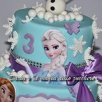 Frozen Disney cake