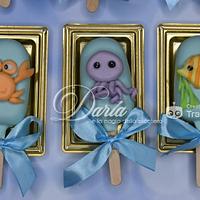 Sea animals cakepopsicles