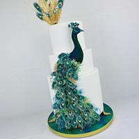 Paon Wedding cake 