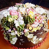 Terrarium cake 