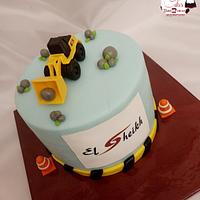 "Construction cake"