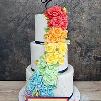 Pride weddingcake