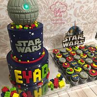 Star wars Cake and Cupcakes ✨