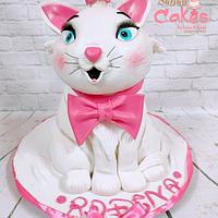 3d Marie cat cake 