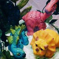 Dinosaur cake 