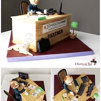 The Accountant Cake