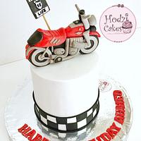 Motorcycle Cake🛵❤️