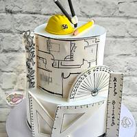 Cake for an architect