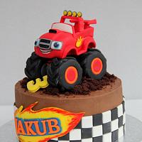 Blaze and the Monster Machines cake