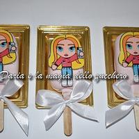 Chiara Ferragni cakepops sicles