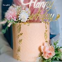 Happy birthday cake by Doaa zaghloul 