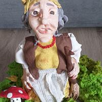 Baba Yaga cake