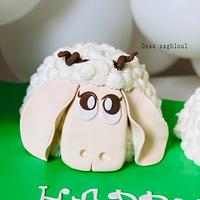 Sheep cake by Doaa zaghloul 