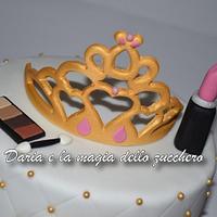Fashion princess cake