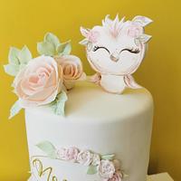 Owl cake idea
