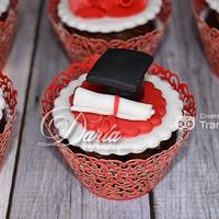 Graduation cupcakes