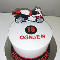 Biker cake