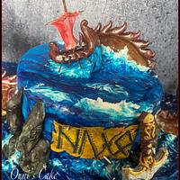 Vikings Cake 
