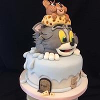 Tom and Jerry cake