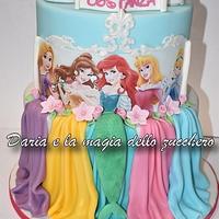 Disney Princesses cake 