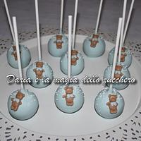 teddy bear cakepops