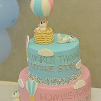 Gender Reveal Cake 