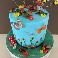 Bugs birthday cake Bugs birthday cake
