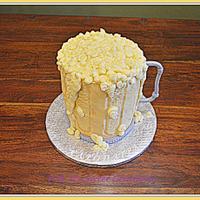 Beer themed cake
