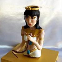 Cleopatra's committed suicide.