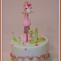 The little pink giraffe The little pink giraffe