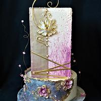  new year wedding cake :)