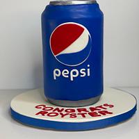 Pepsi Can Cake