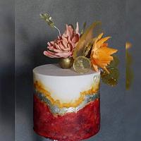 One cake - two designs 