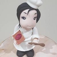 Chef Themed Cake