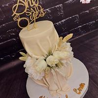 "Engagement cake"